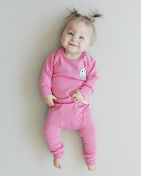 Smiley Bubble Gum Lounge Set Lounge Set