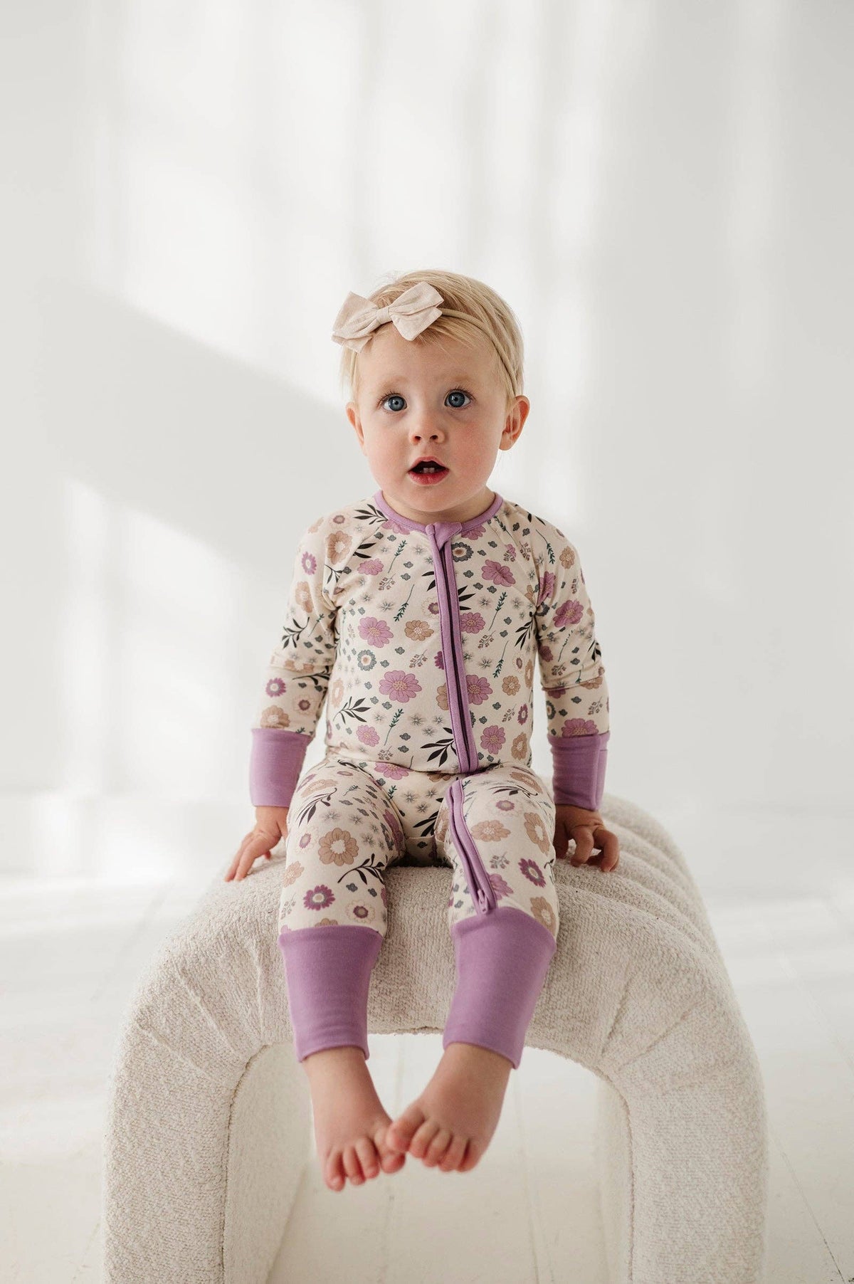 Long Sleeve Zip Romper Onesie