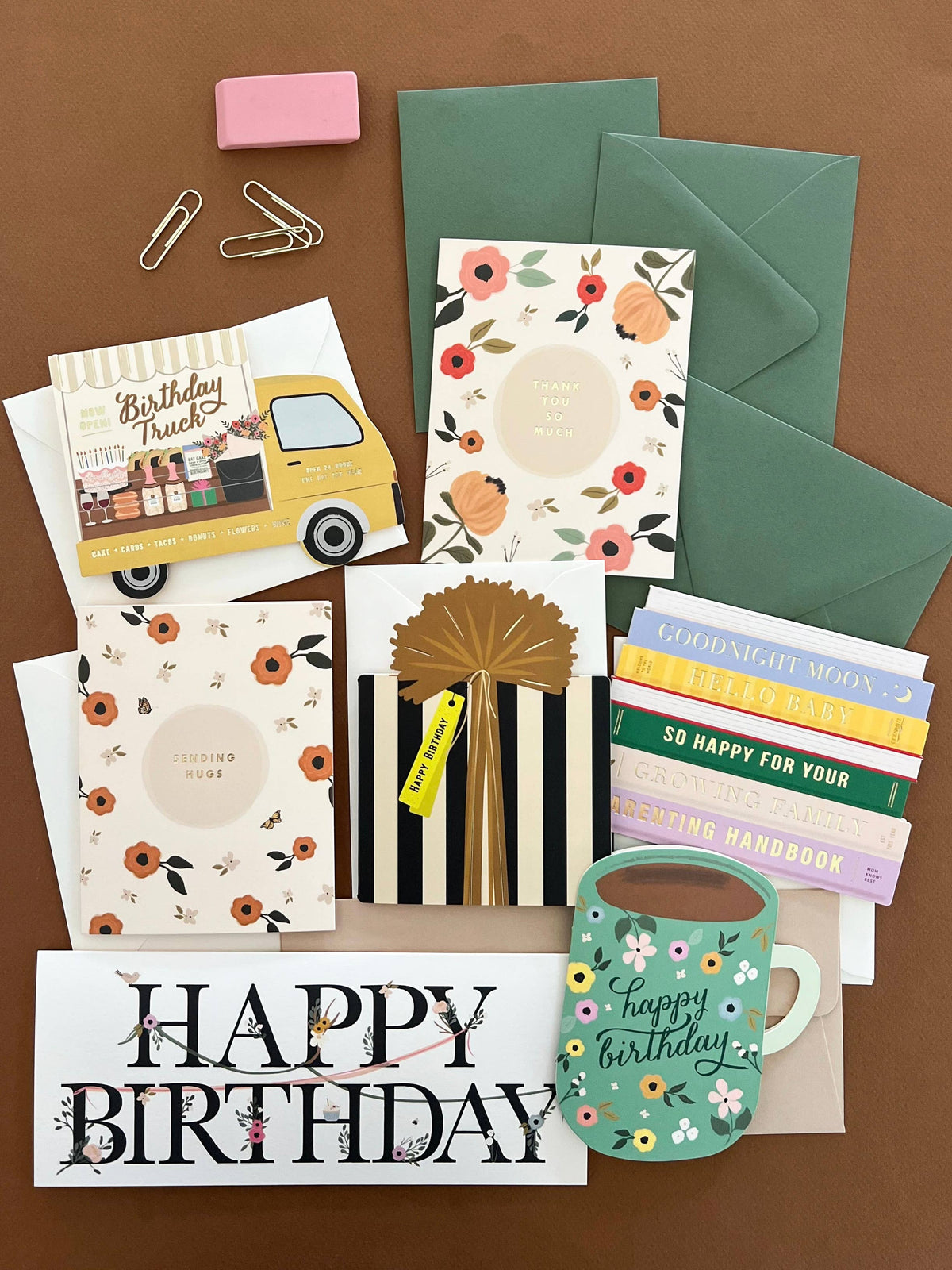 Baby Books Greeting Card