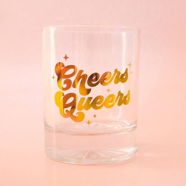 Cheers Queers Tumbler | Gold | Pride