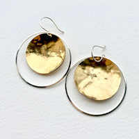 Handmade Halo'd Eclipse Earrings