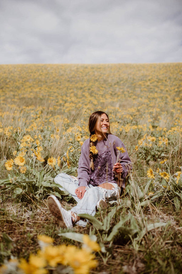 Flower Meadow Unisex Pullover