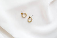 Matte Mini Hoop Earrings