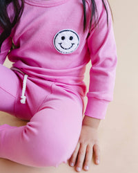 Smiley Bubble Gum Lounge Set Lounge Set