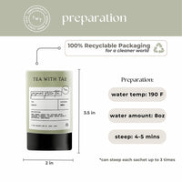 Jasmine Green Tea Mini Tube Gift (5 tea bags)