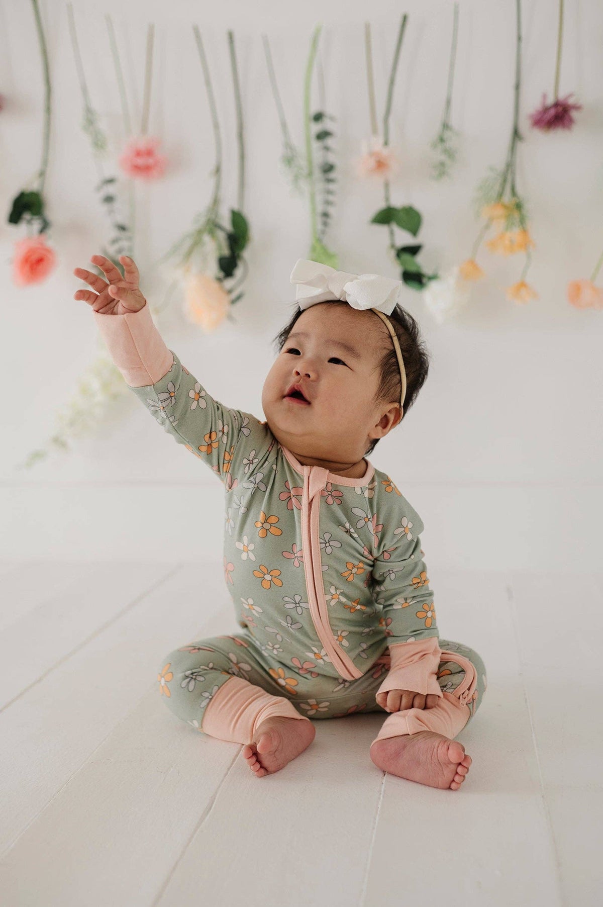 Babysprouts Long Sleeve Zip Romper