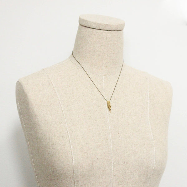 Brass necklace