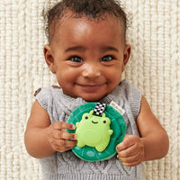 Frog Sweetie Crinkle Teether