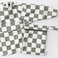 The Grayson Long Sleeve Bib - Checkered