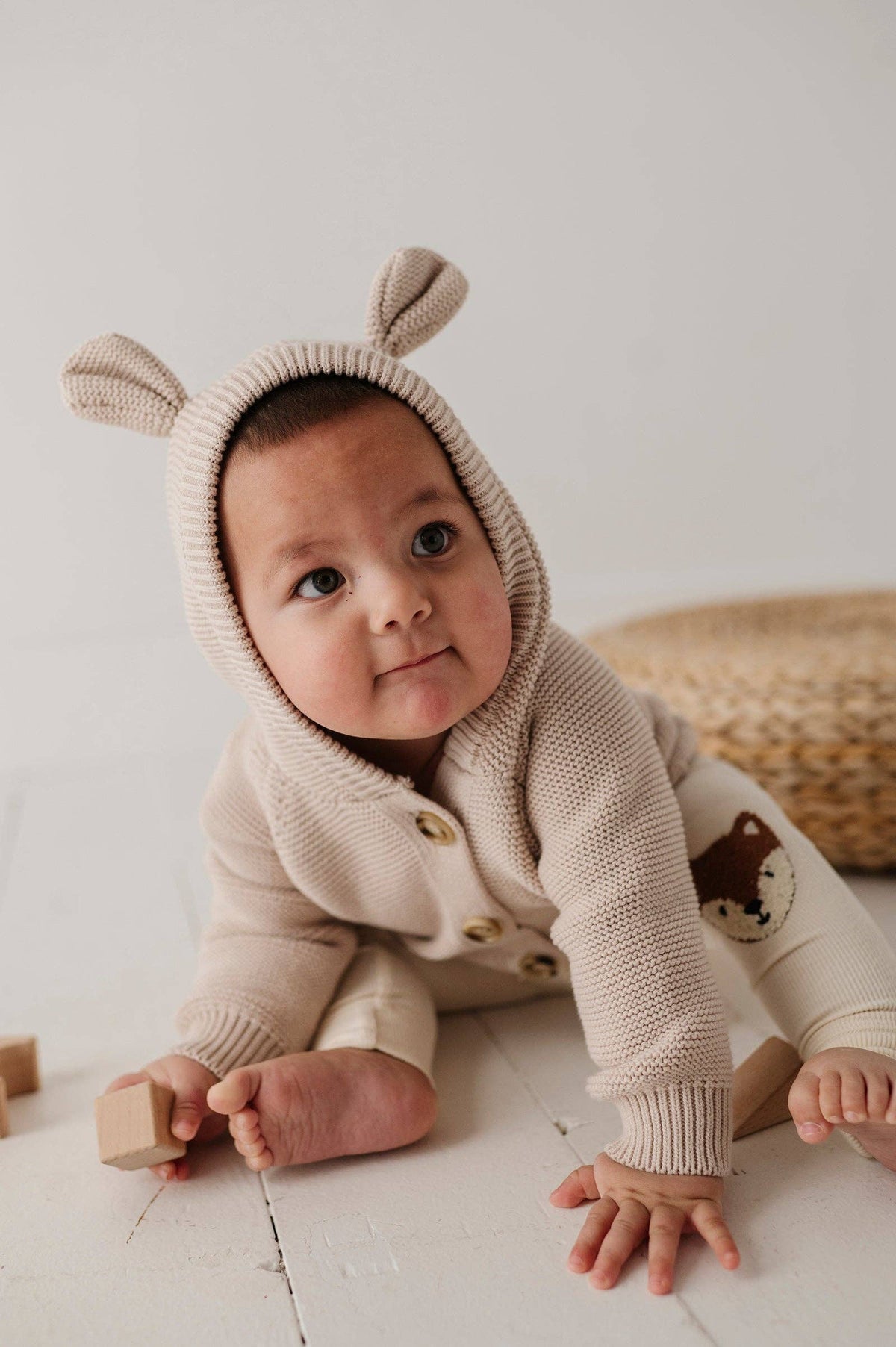 Knit Cotten Sweater Baby