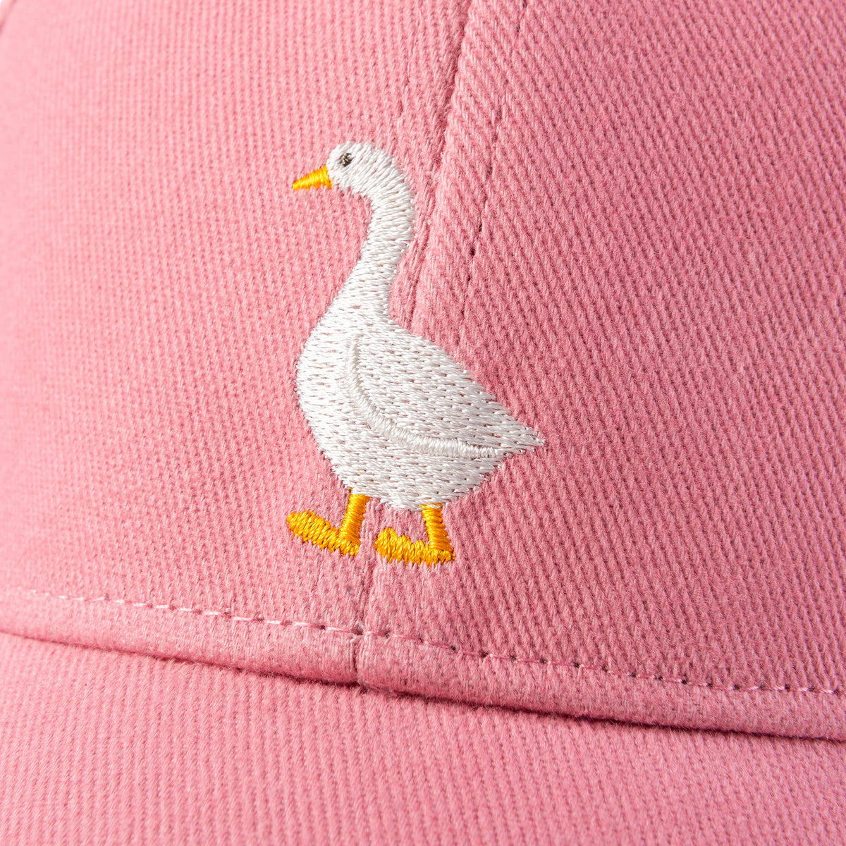 Kids Baseball Sun Hat, Silly Goose Patch, Girls 3-7, 7-12