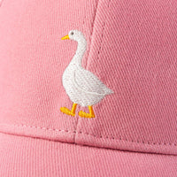 Kids Baseball Sun Hat, Silly Goose Patch, Girls 3-7, 7-12