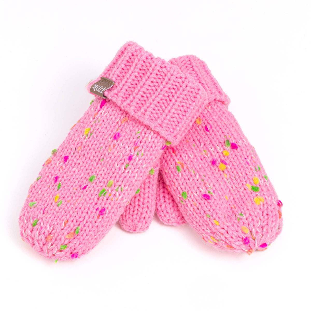 Speckled Knit Mittens