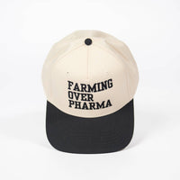 Farming over Pharma Embroidered Trucker Hat