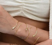 Snake Bangle Bracelet