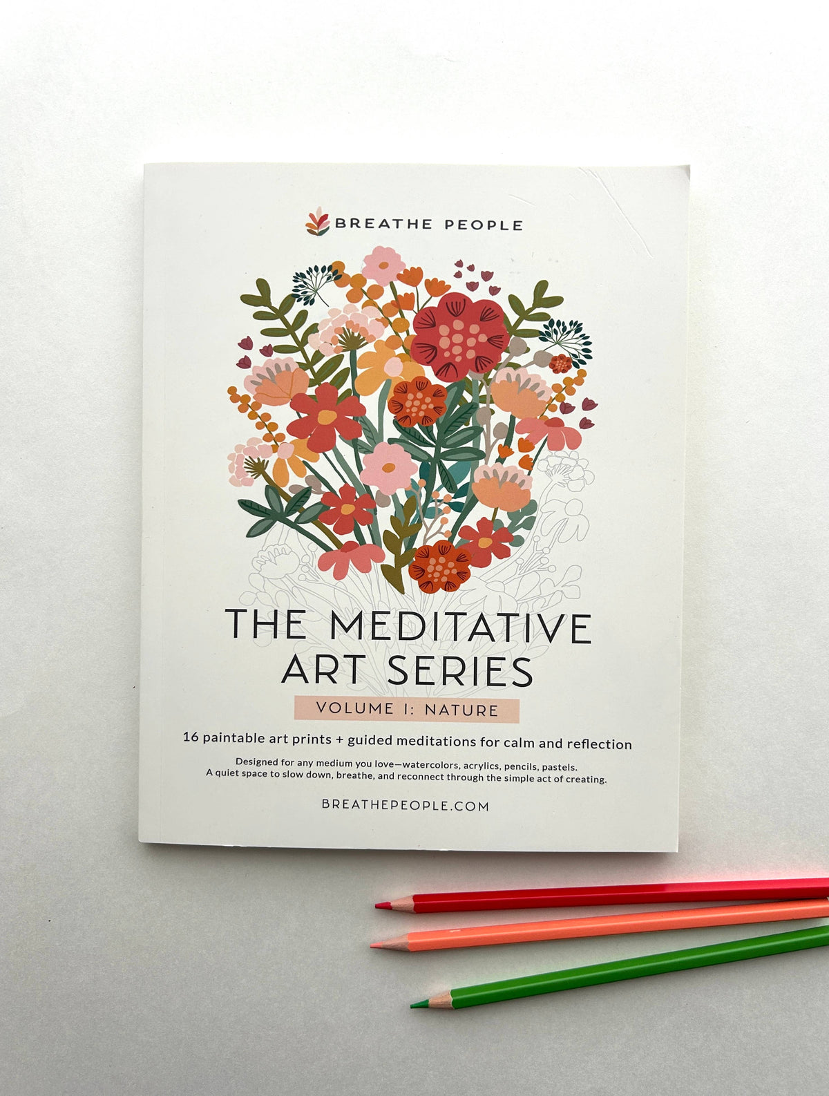 The Meditative Art Workbook Series: Volume one, Nature
