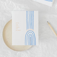 Rainbow After Rain Card