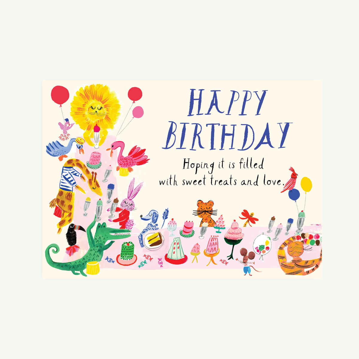 Sweet Treats Birthday Card
