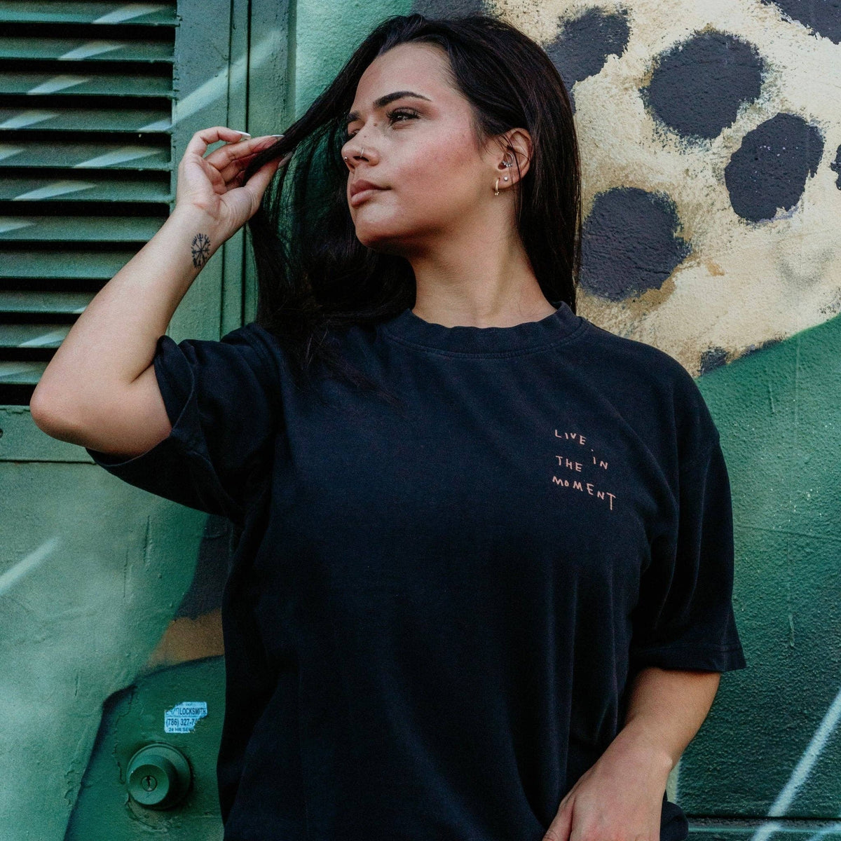 Live In The Moment Heavyweight Tee