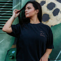 Live In The Moment Heavyweight Tee