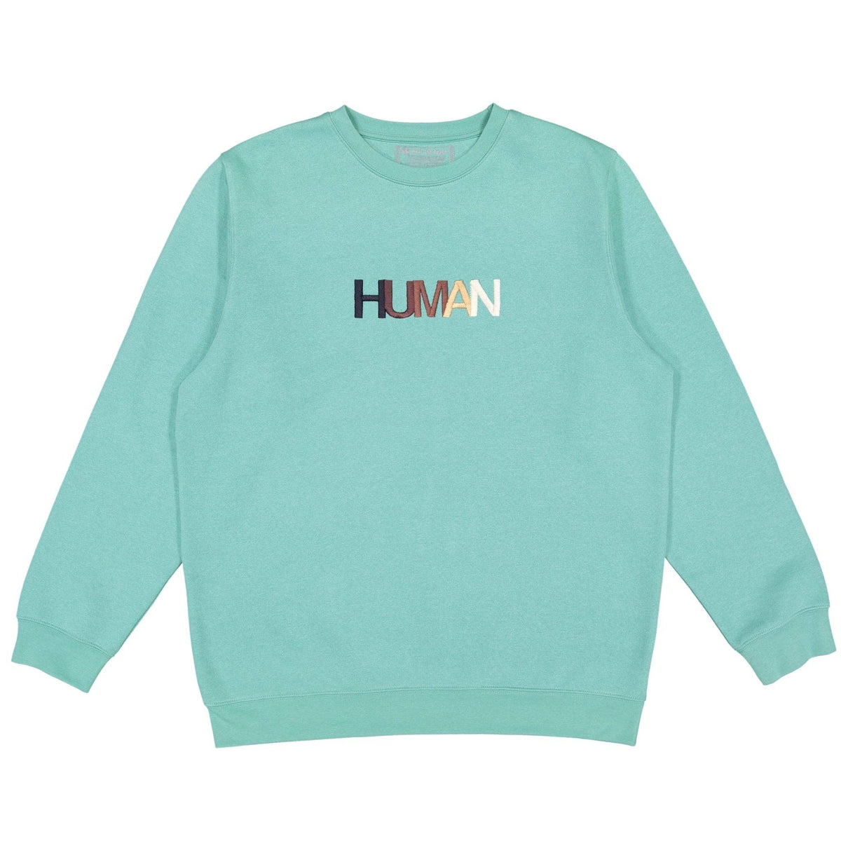 Human Embroidered Crewneck