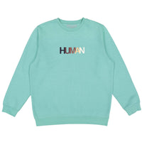 Human Embroidered Crewneck