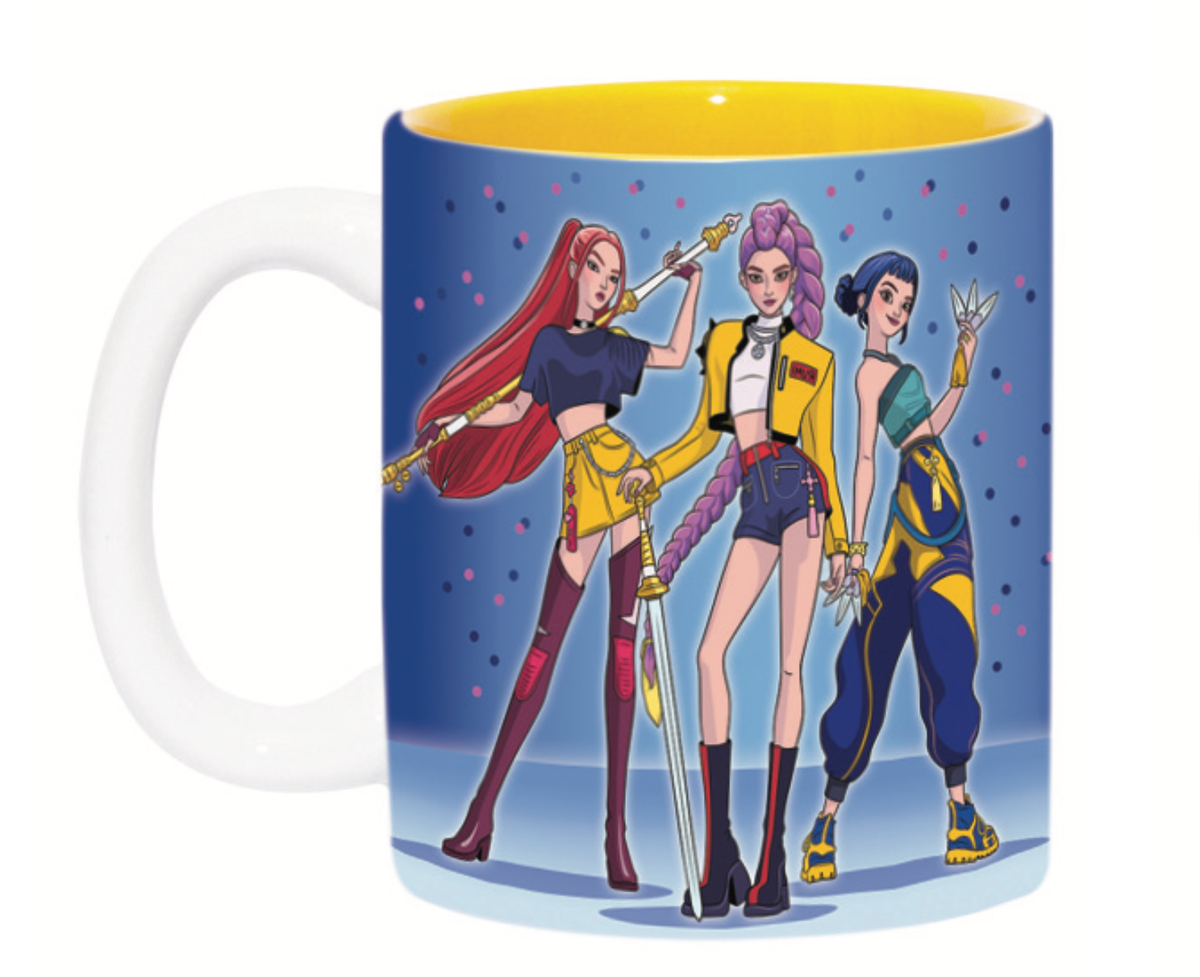 K-Pop Golden Coffee Mug