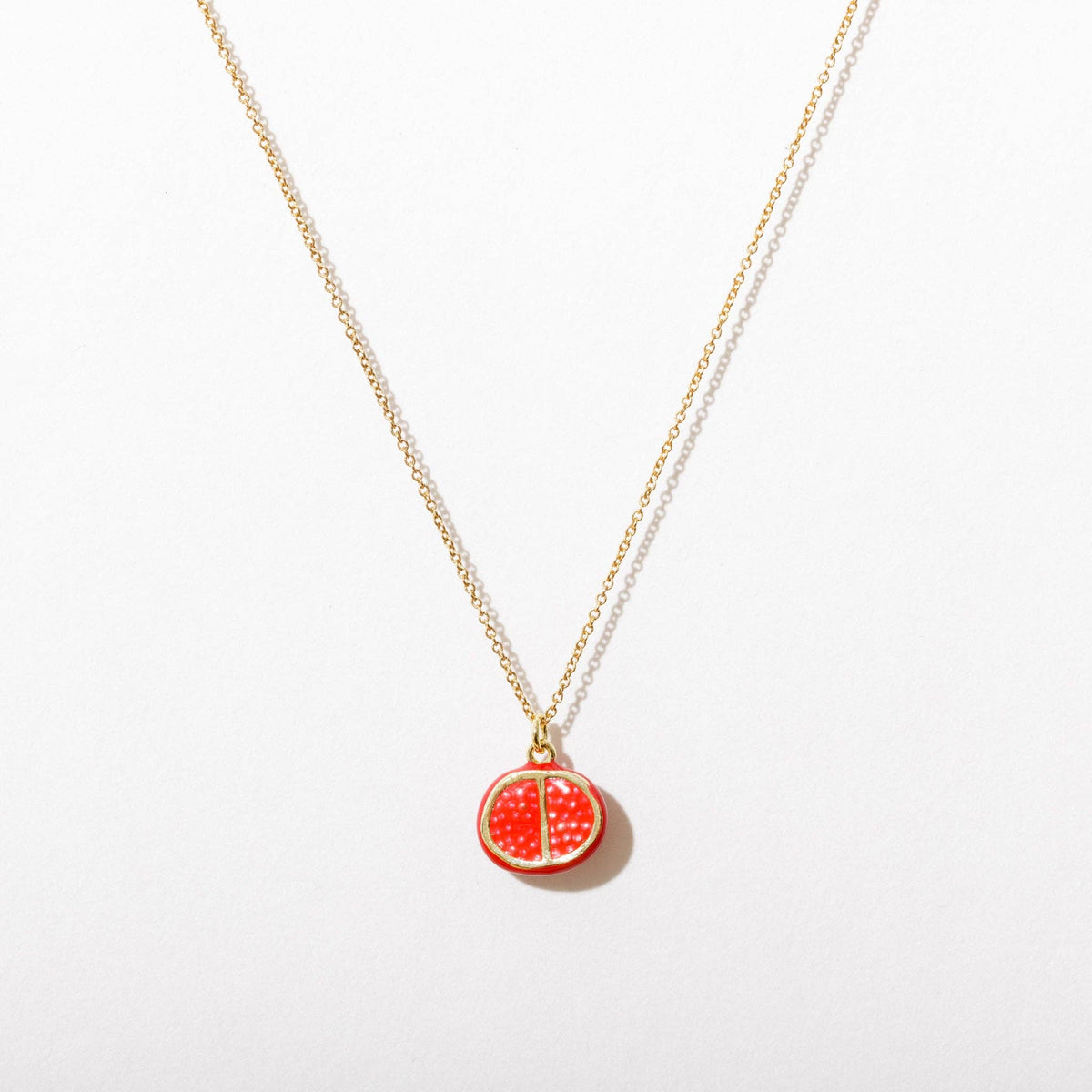 Enamel Foodie Charm Necklace