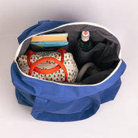 Daytrip Tote - Awning Stripe Chili Pepper