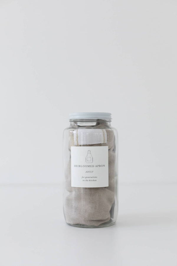 Keepsake Jar Linen Adult Bistro Apron