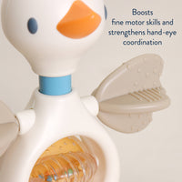 Itzy Twist & Bop™ - High Chair Sensory Toy Goose Duck