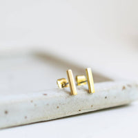 Mini Bar Posts Earrings