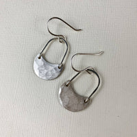 Handmade Golden Moon Earrings