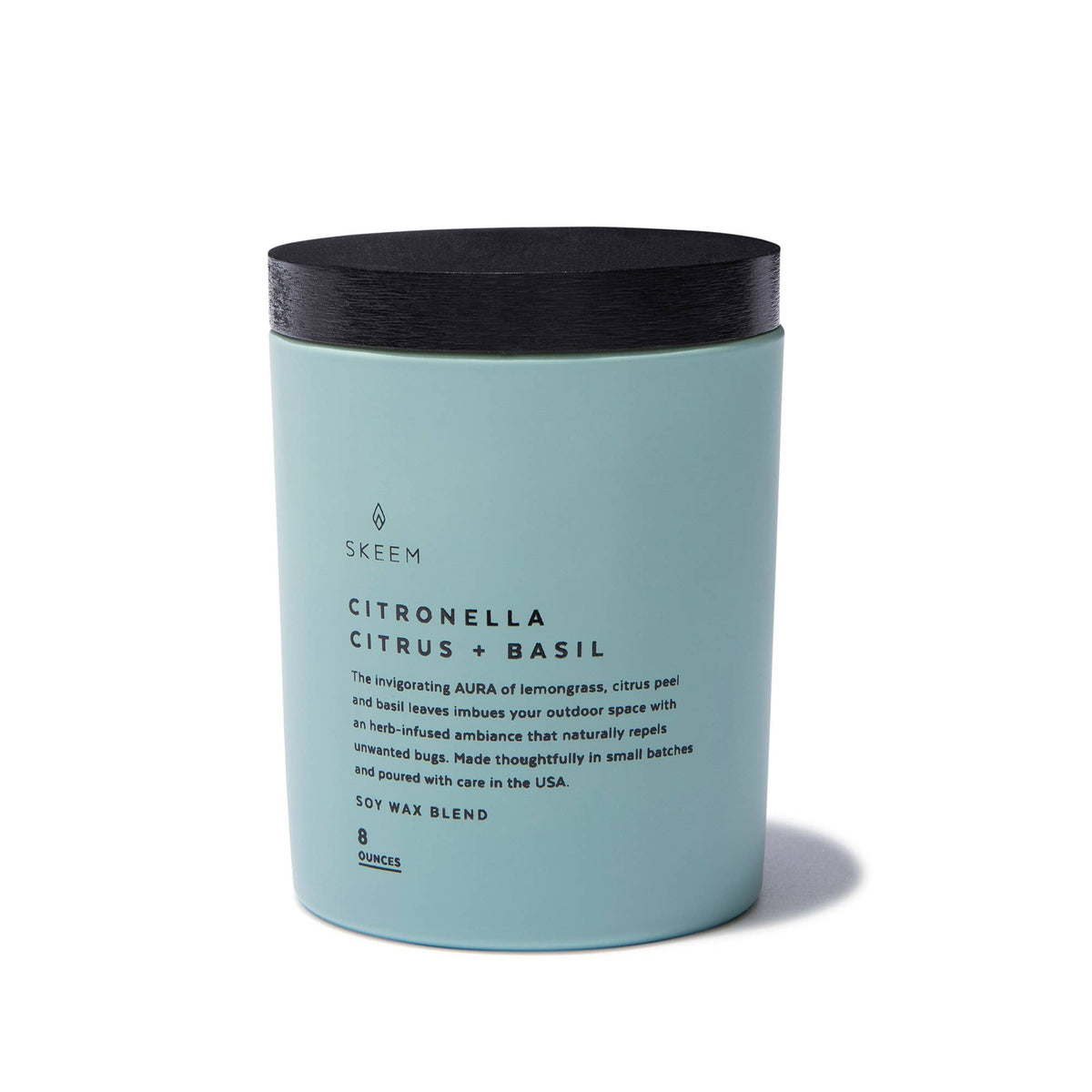 Aura Citronella Candle, Citrus & Basil