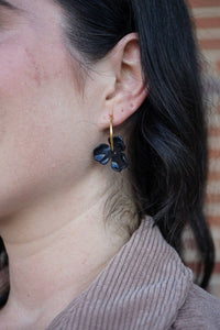 Magnolia Hoops - Black // Jewelry, Earrings, Fall