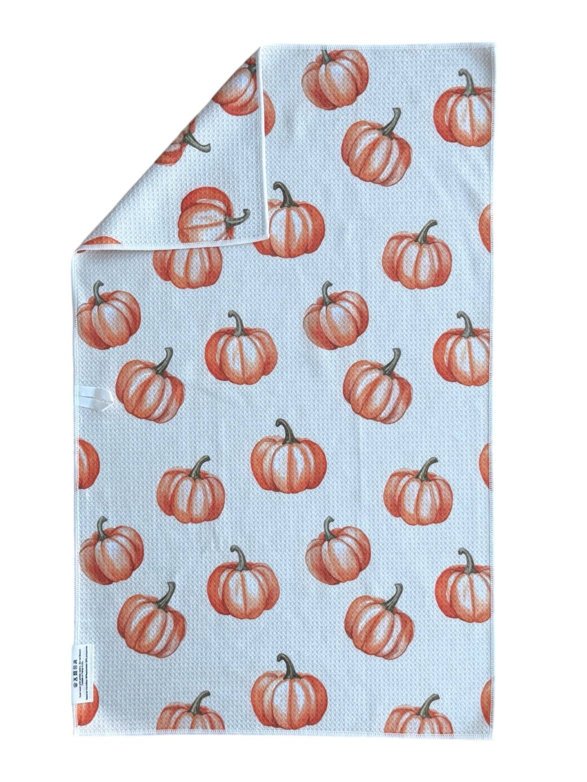 Pumpkin Patch: Double-Sided Hand Towel
