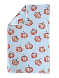Pumpkin Patch: Double-Sided Hand Towel