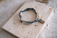 Sterling Silver Triple Wrap Bracelet Collection