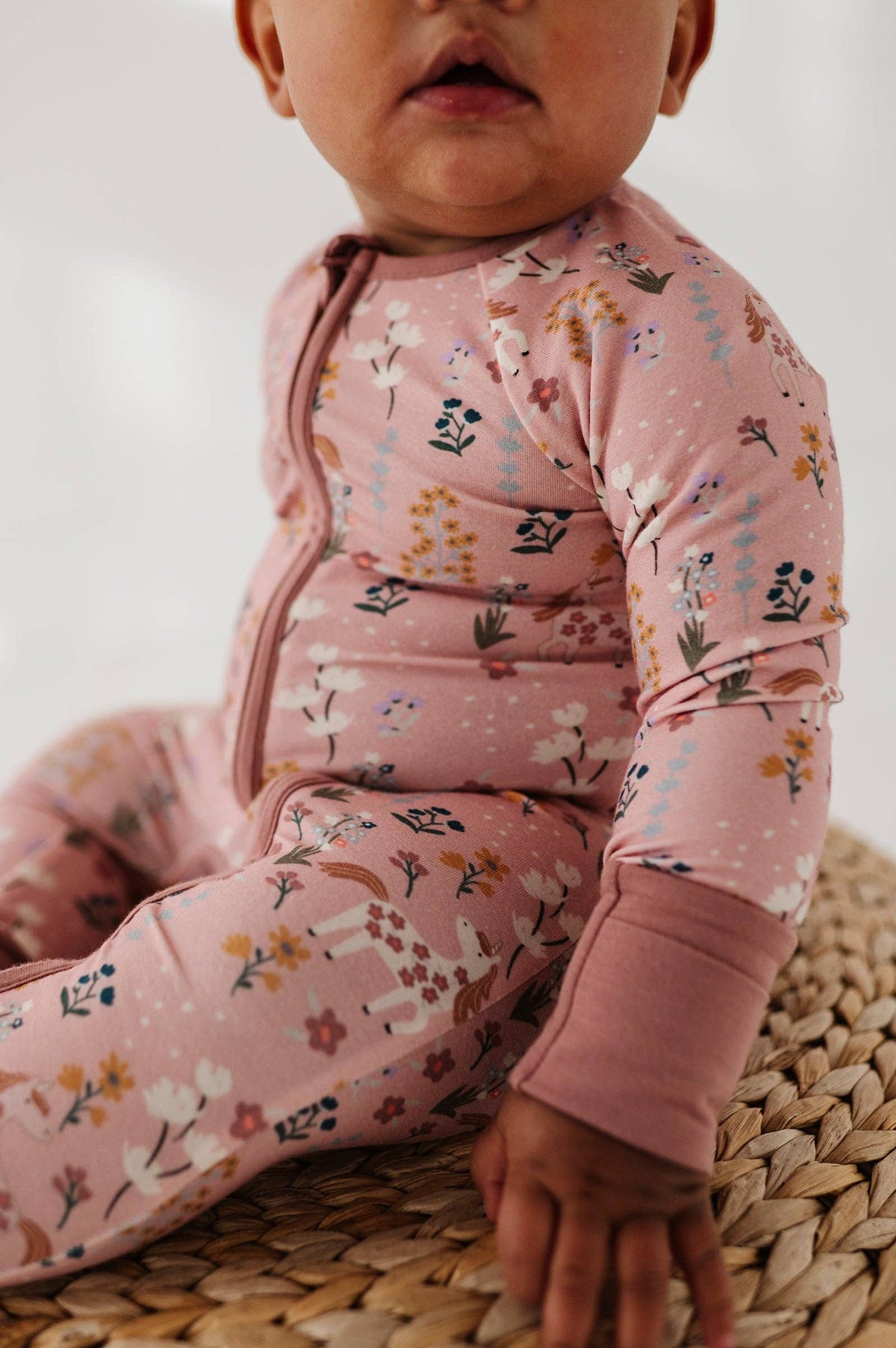 Long Sleeve Zip Romper