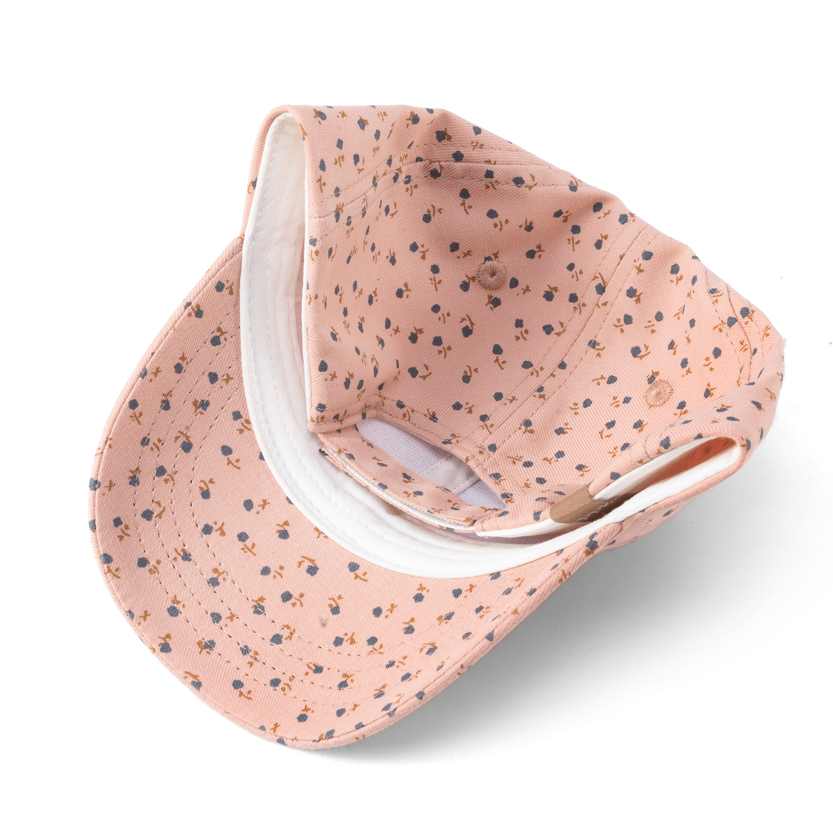 Kids Baseball Hat- Ditsy Floral- Mauve (2-6/7Y)