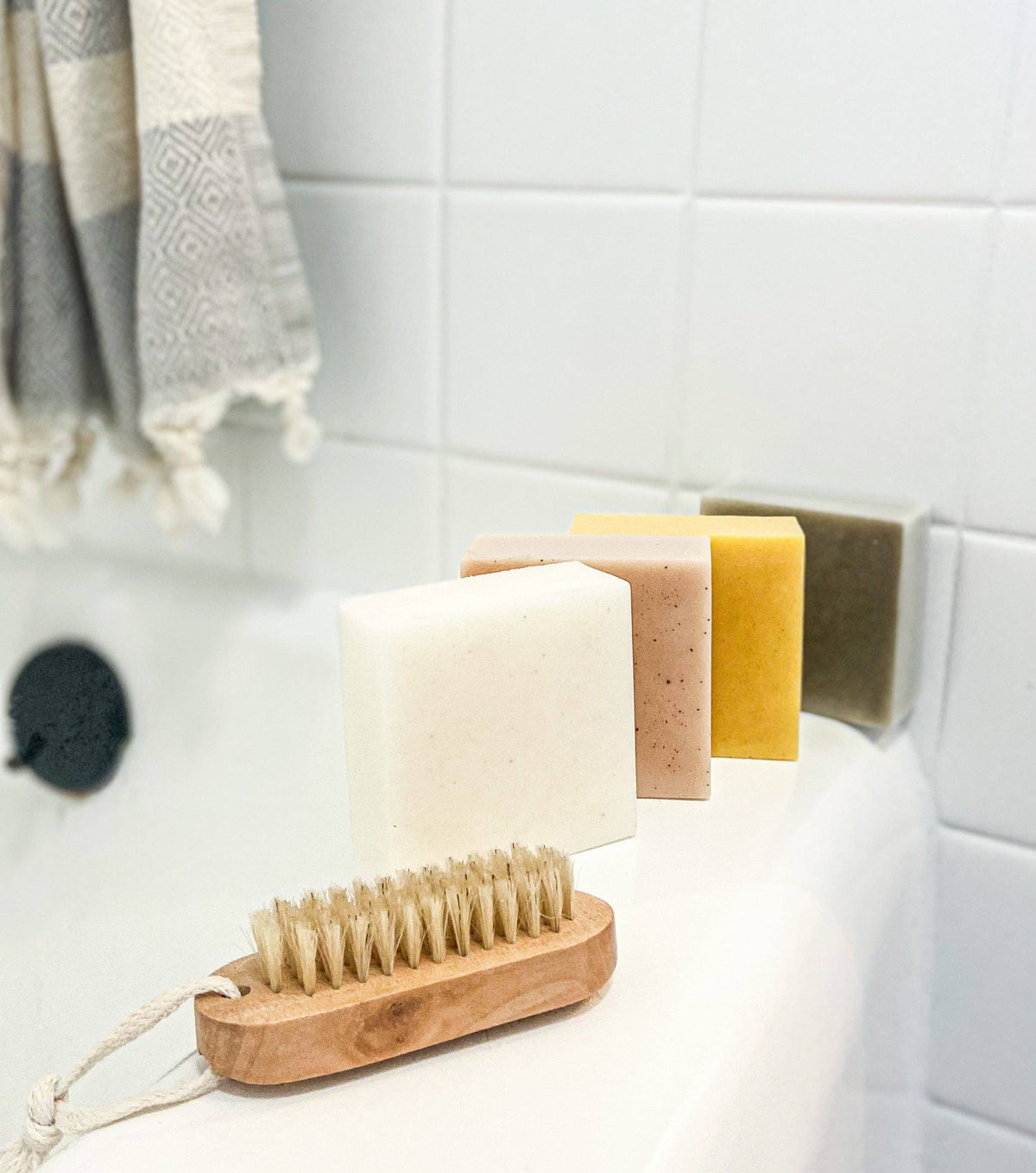 Palo Santo + Amber Topaz Soap