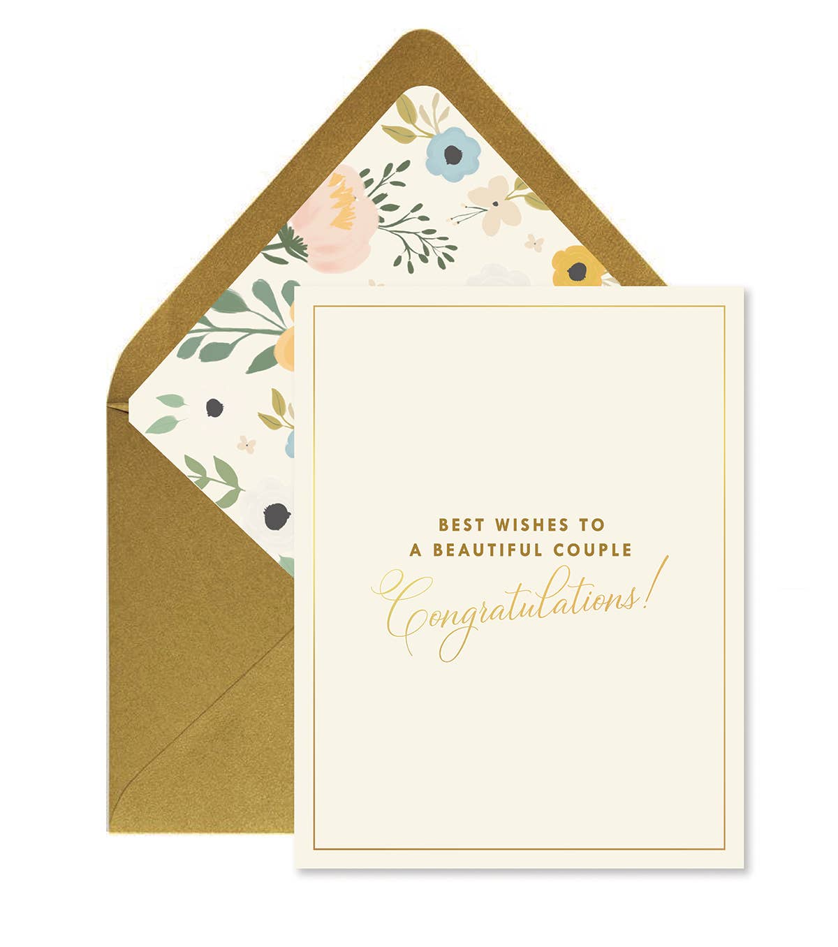 Beautiful Couple Wedding Card