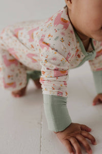 Babysprouts Long Sleeve Zip Romper