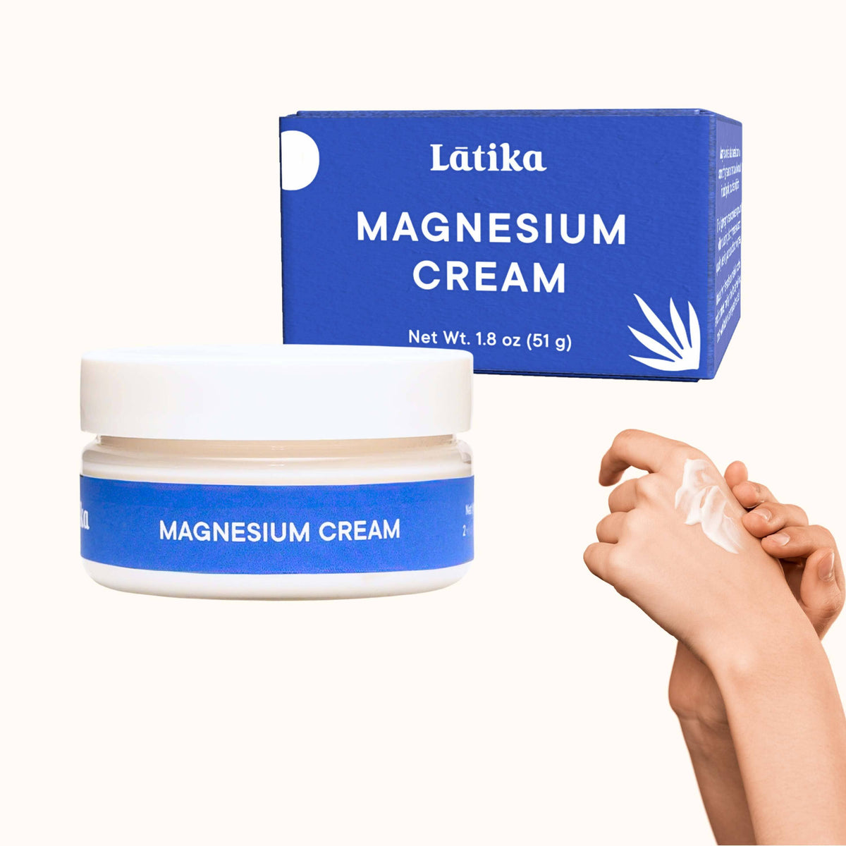 Magnesium Cream - Lavender, Bedtime Relief 1.8 oz