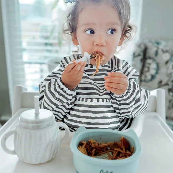 The Grayson Long Sleeve Bib - Stripes