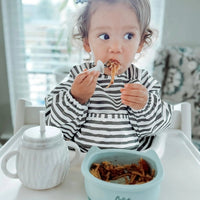The Grayson Long Sleeve Bib - Stripes