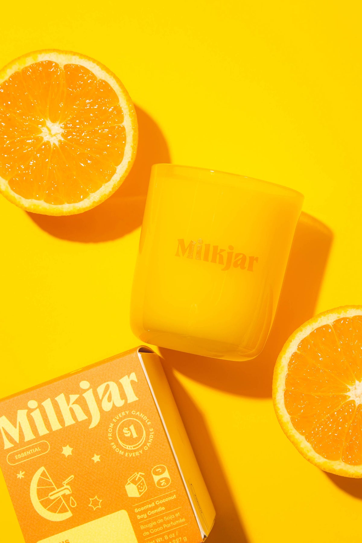 Citrus - Essential Oil  8oz Candle