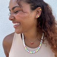 Enamel Foodie Charm Necklace