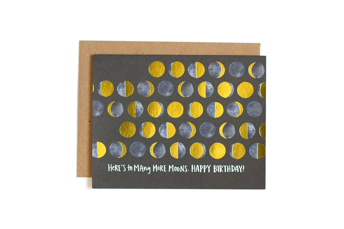 Many Moons Birthday Card