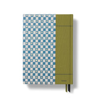 Guided Wellness Journal, A5 Fabric Hardcover - Night Sky